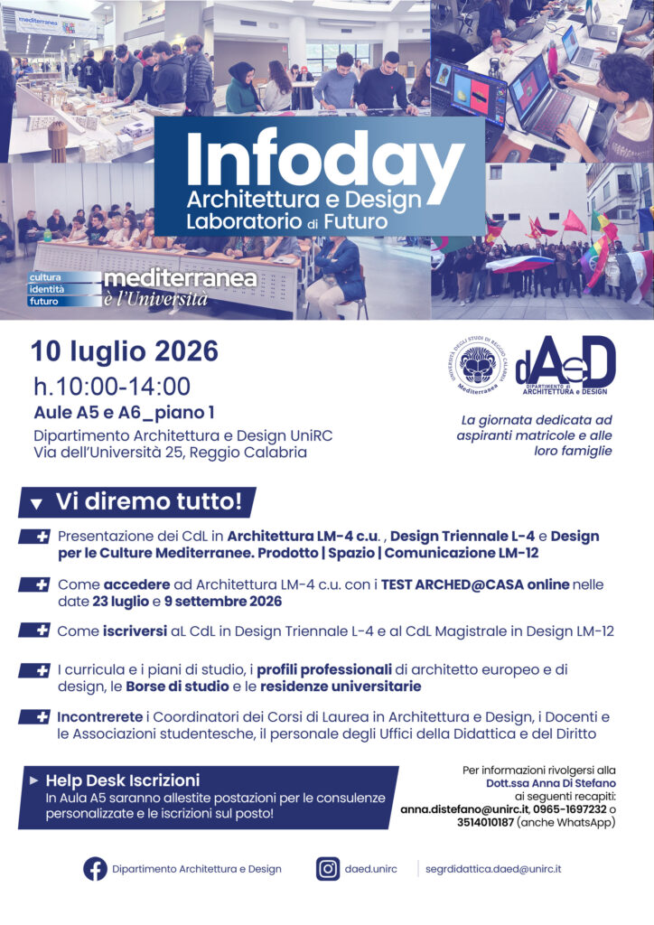 Infoday dAeD 10 luglio 2026