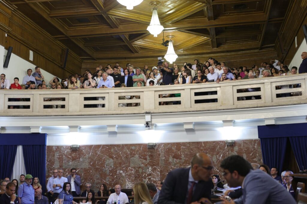 Insediamento Consiglio comunale Messina