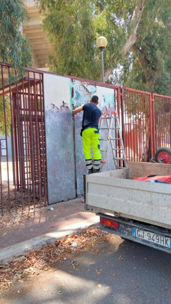 Lavori di riqualificazione Stadio Oreste Granillo