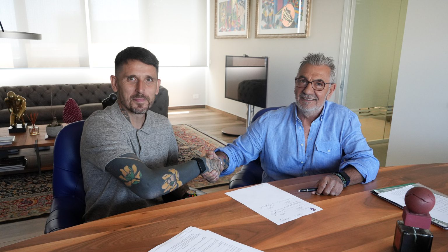 Leandro Greco allenatore Crotone