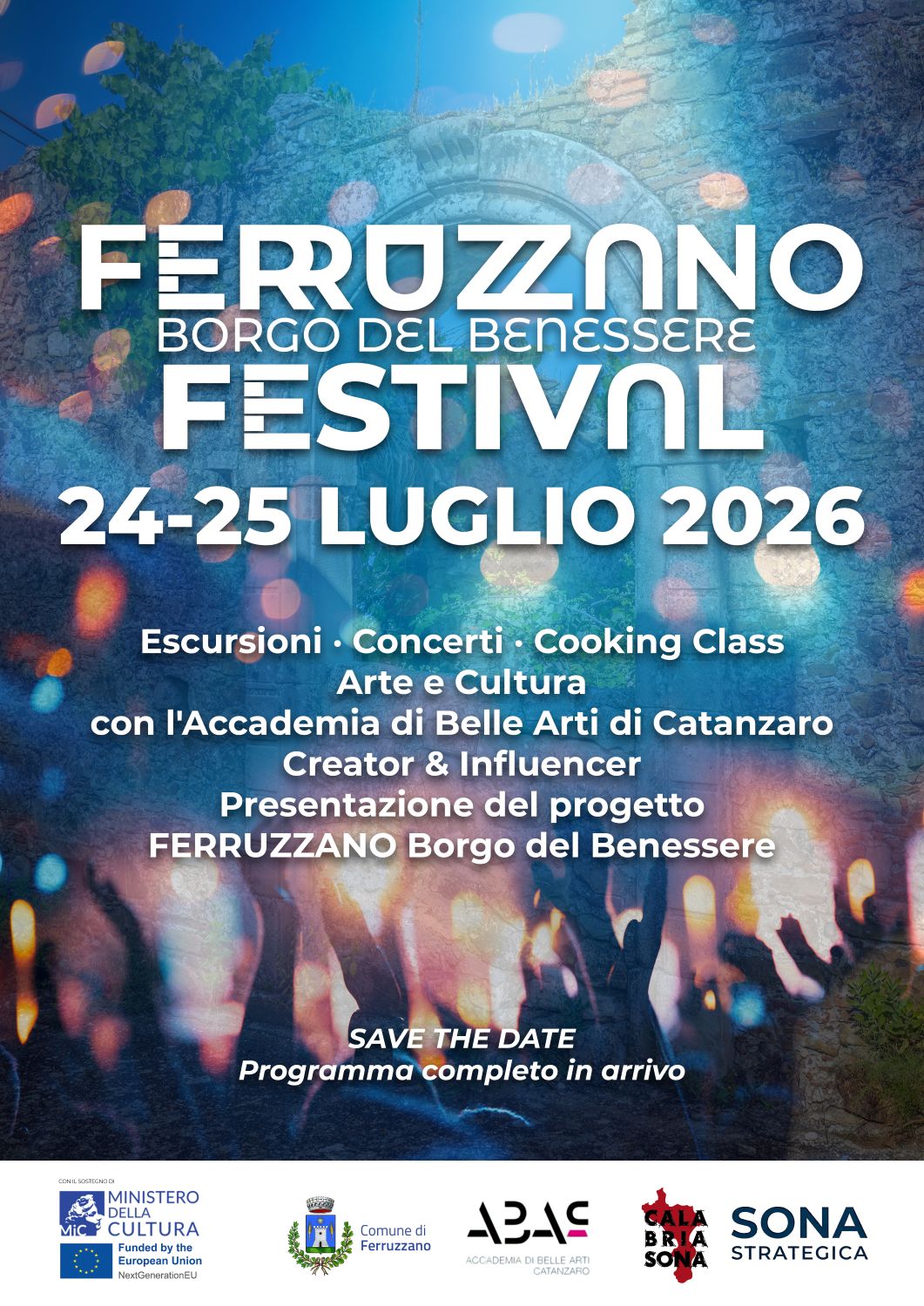 Locandina Ferruzzano festival del benessere