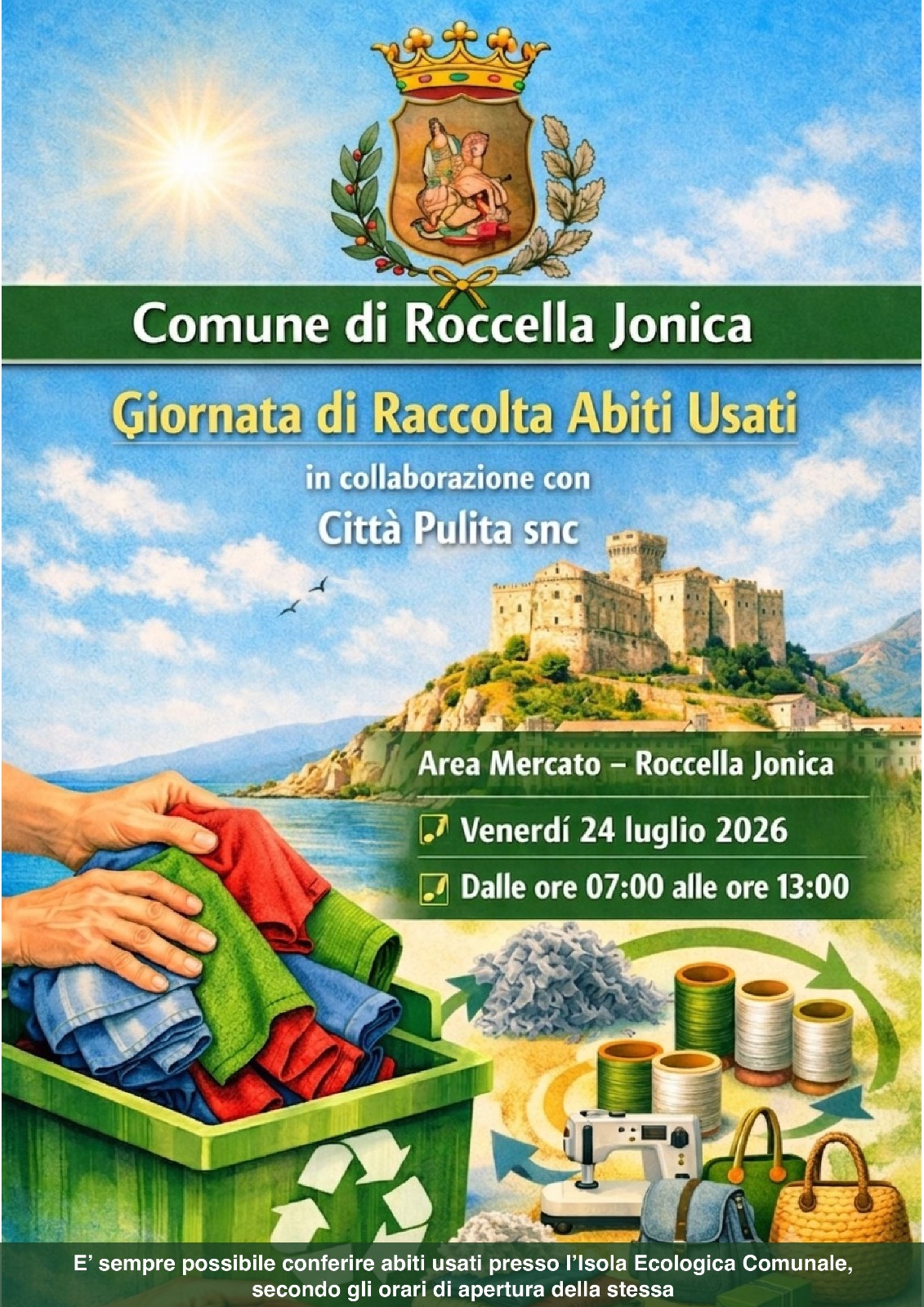 Locandina Giornate ecologiche Roccella