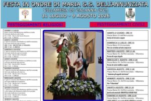 Locandina Maria Santissima dell'Annunziata