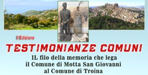Locandina Testimonianze Comuni
