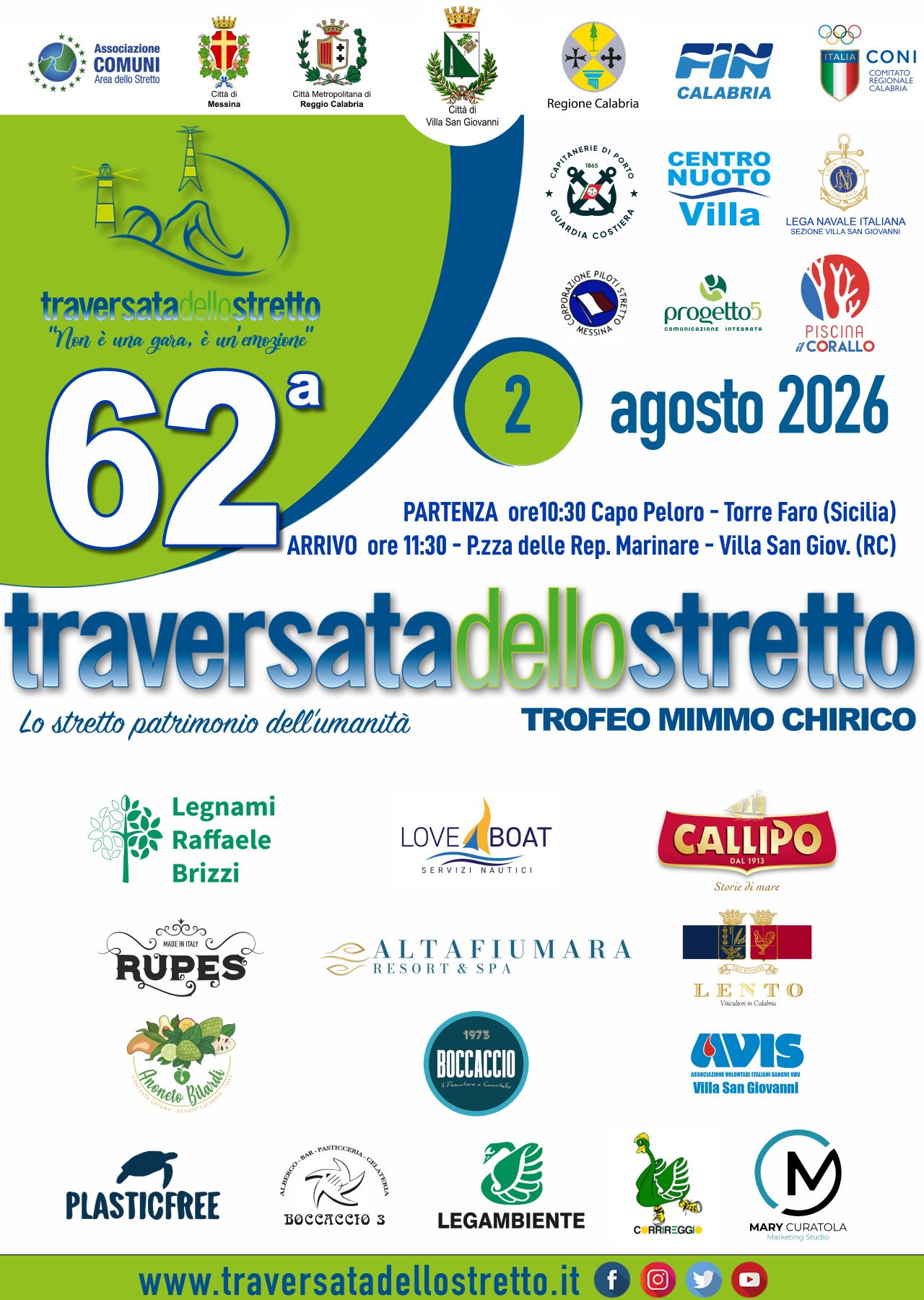Locandina Traversata dello Stretto 2026