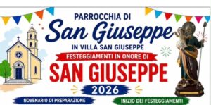 Locandina festa San Giuseppe