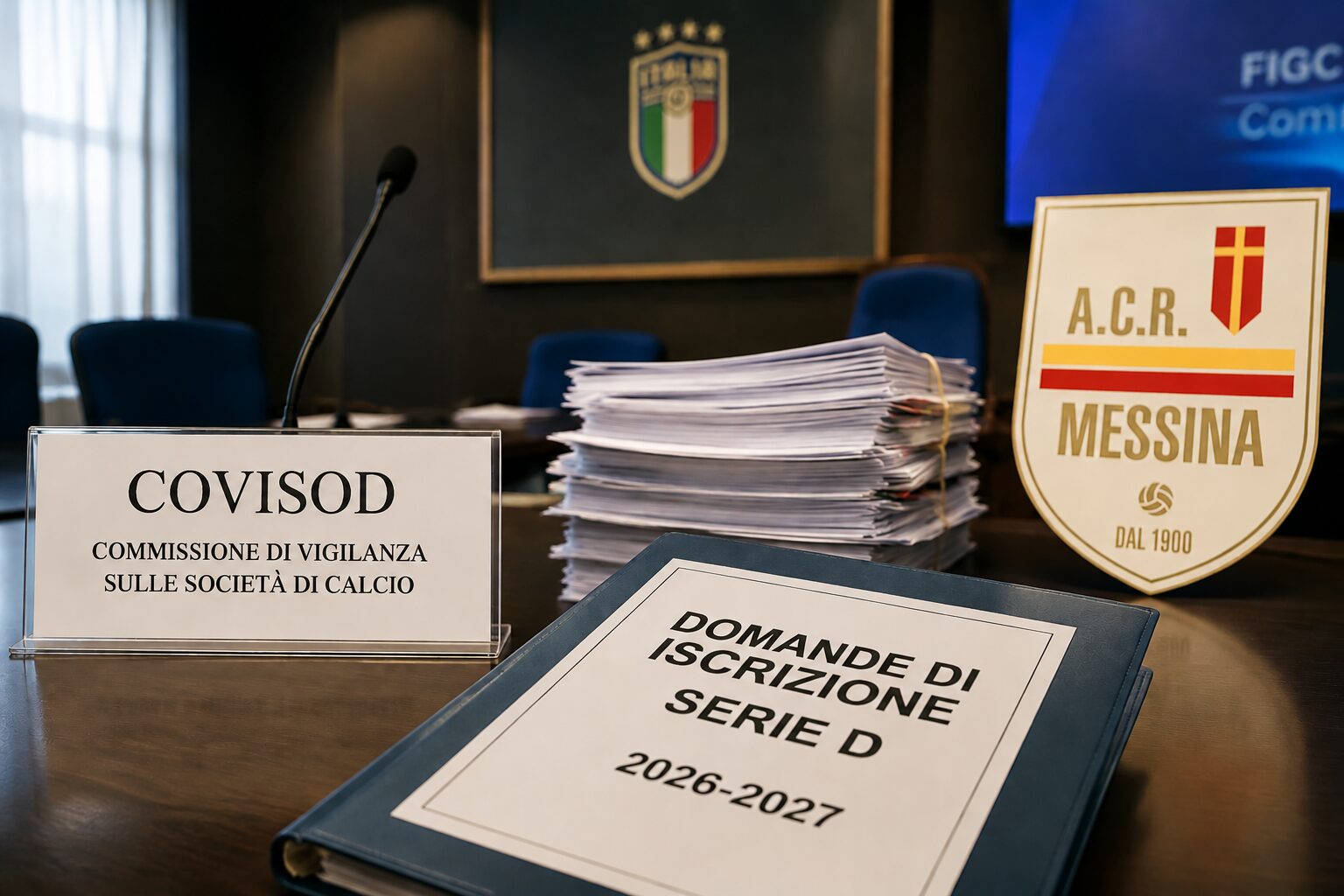 Ripescaggio Messina Covisod Domande Iscrizione Serie D 2026-2027