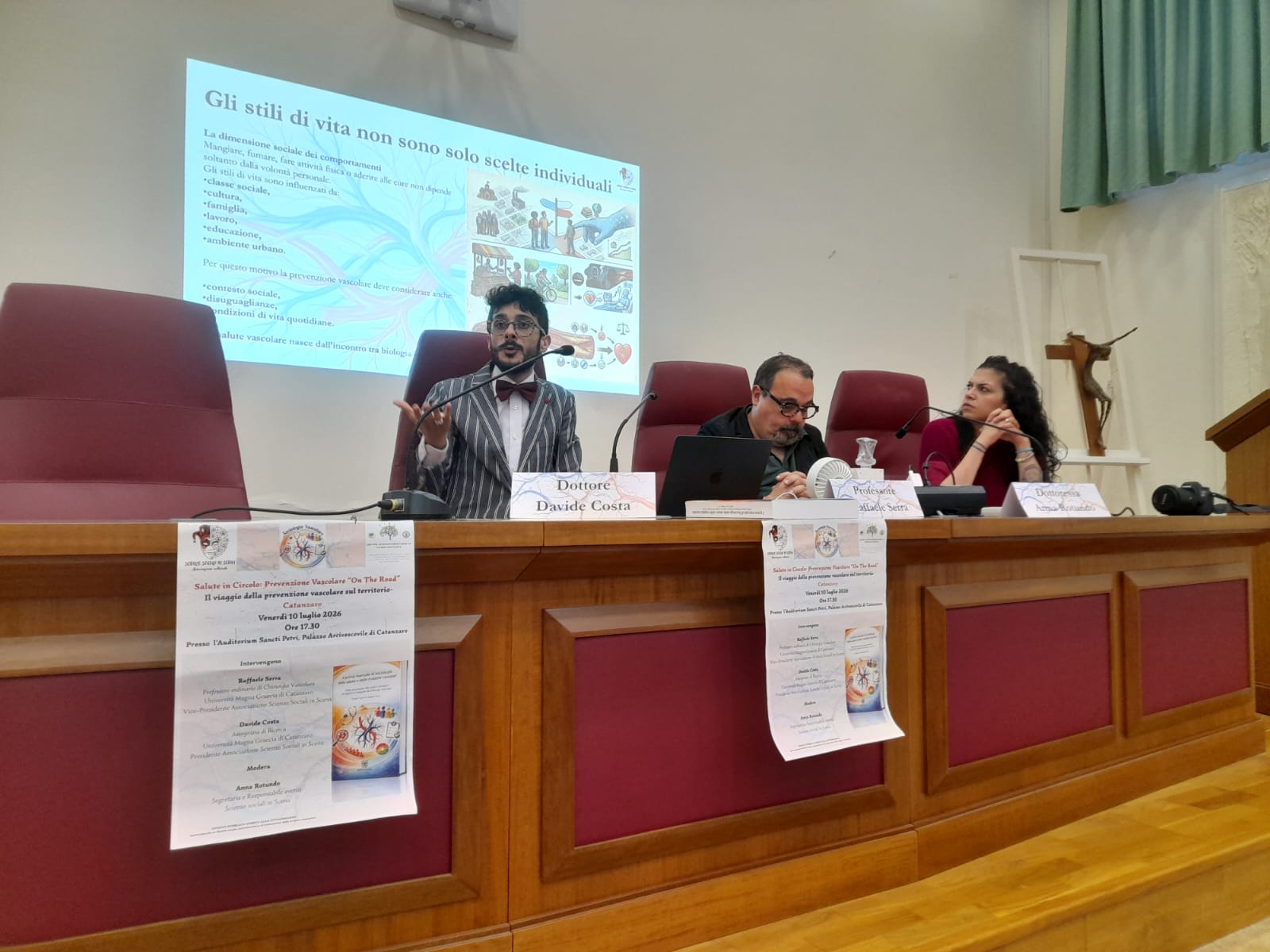 Salute in Circolo – Prevenzione Vascolare On The Road Il viaggio della prevenzione vascolare sul territorio-Catanzaro