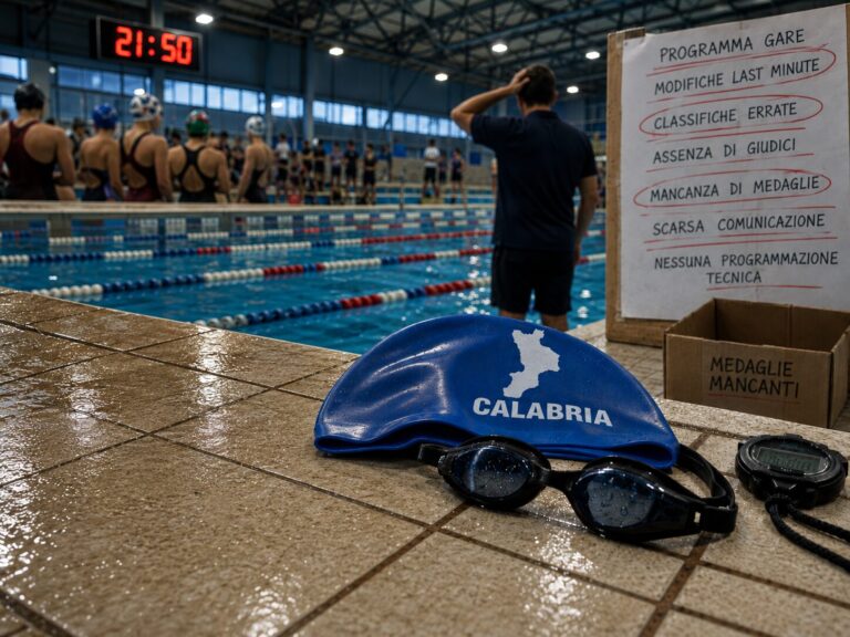 Tecnici Nuoto Calabria problemi FIN