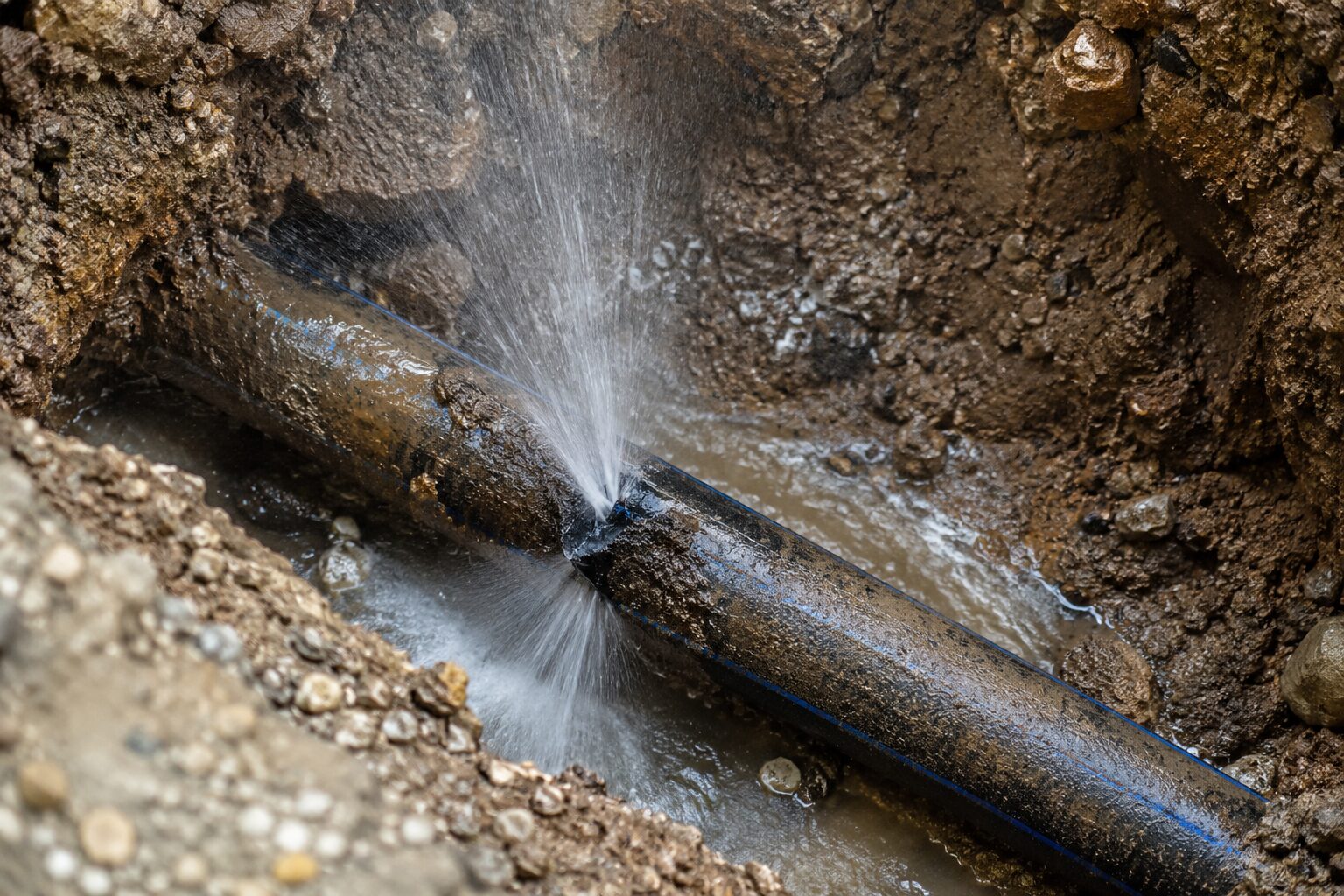 Tubo dell’acqua rotto