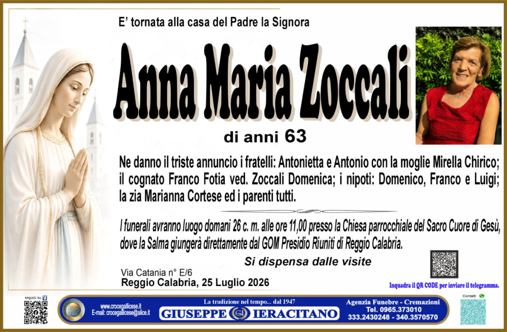 ZOCCALI ANNA MARIA