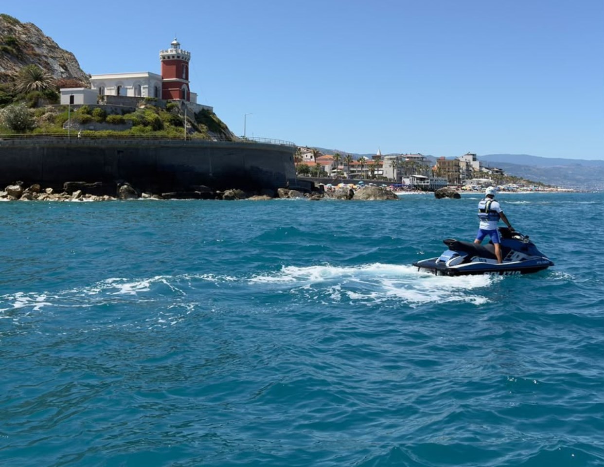 acquascooter polizia