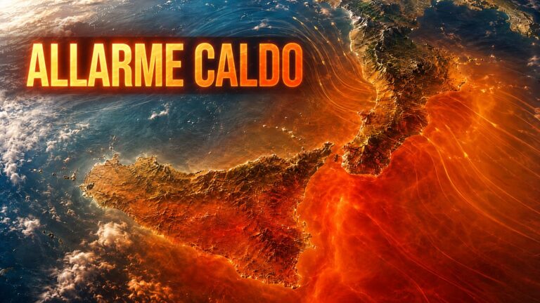allarme caldo calabria sicilia luglio 2026