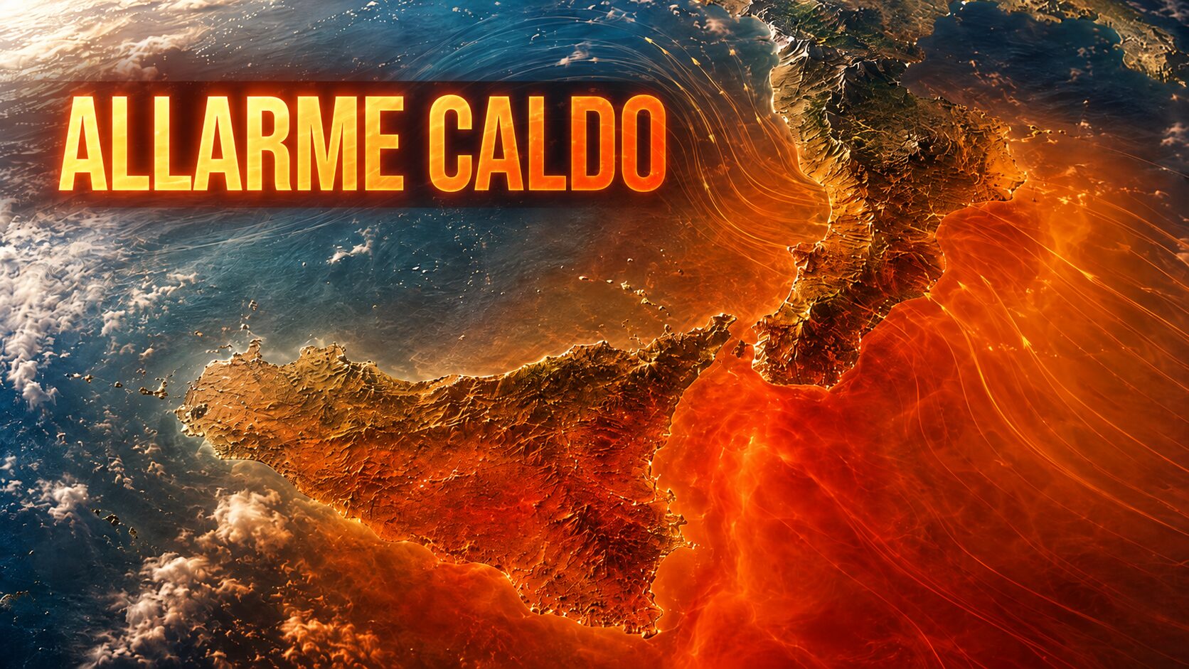 allarme caldo calabria sicilia luglio 2026