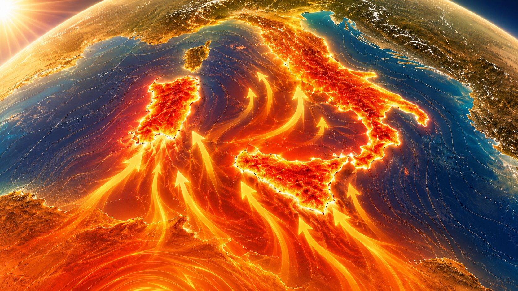 allerta meteo caldo sud italia luglio 2026