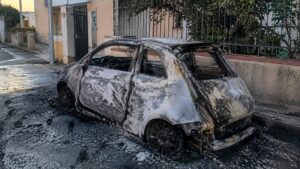 auto bruciata
