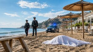 cadavere spiaggia