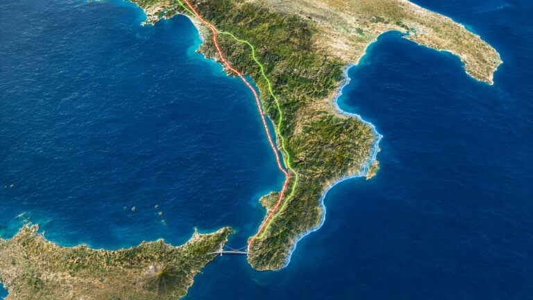 calabria alta velocità nuova ss106 ponte stretto