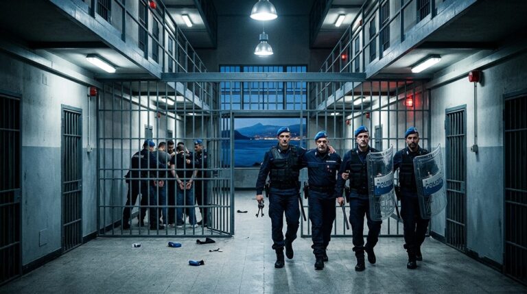 Messina, tensione al carcere di Gazzi: sei agenti feriti dopo gli scontri con quattro detenuti