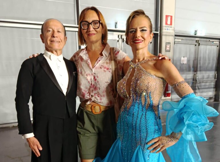 danza sportiva successo reggini Patrizia Polimeni e Antonello Romeo