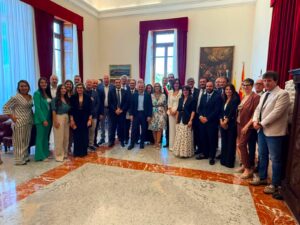 de luca con i consiglieri di messina