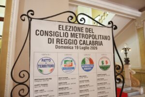 elezioni consiglio metropolitano domenica 19 luglio 2026