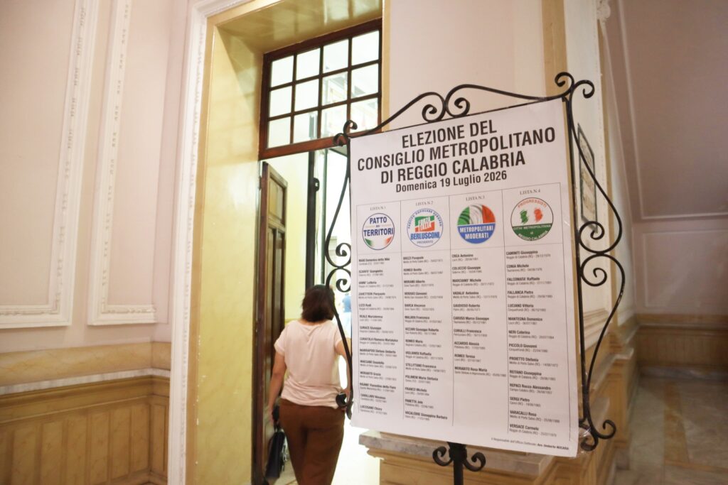 elezioni consiglio metropolitano domenica 19 luglio 2026