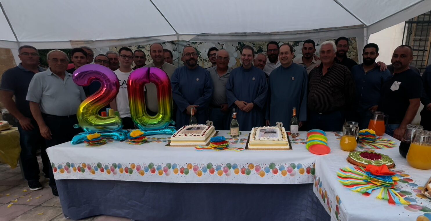 festa venti anni di sacerdozio padre salvatore, pasquale e giuseppe a solano