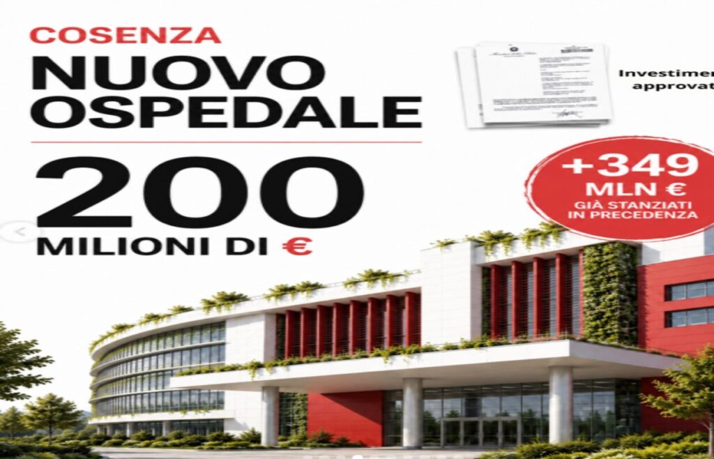 finanziamenti in più per ospedali calabresi