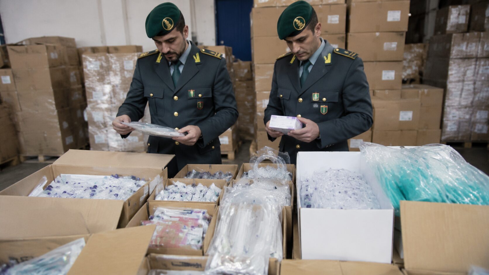 gdf sequestra forniture mediche