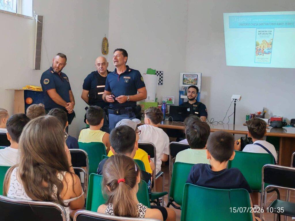 giornata di legalità a Terreti