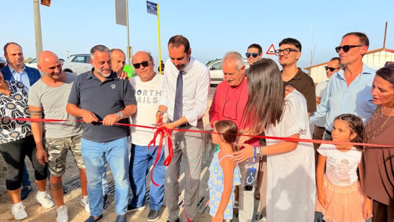 inaugurazione villetta Messina