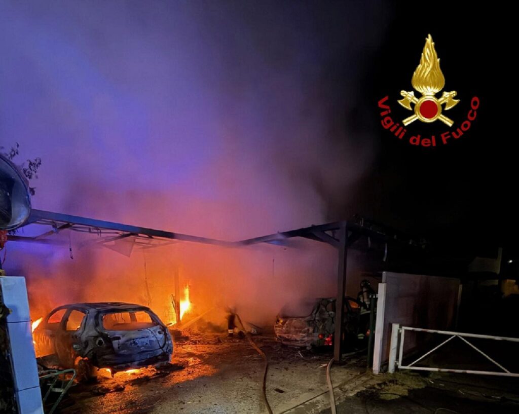incendio Torre Faro Messina