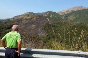 incendio a papasidero