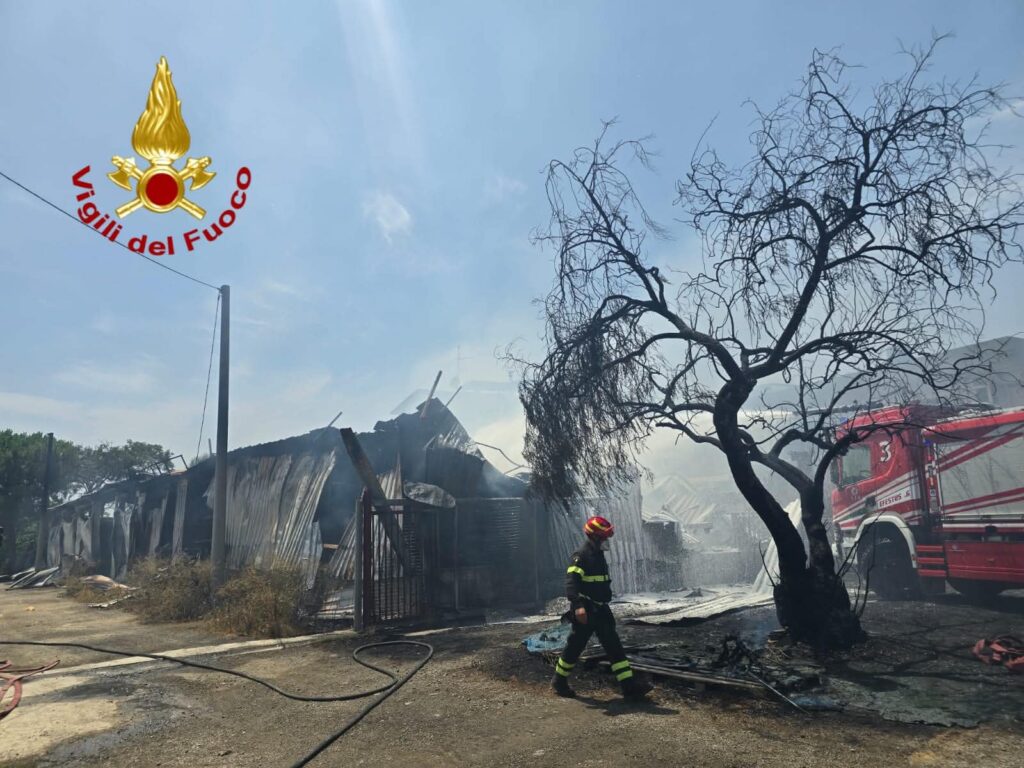 incendio crotone