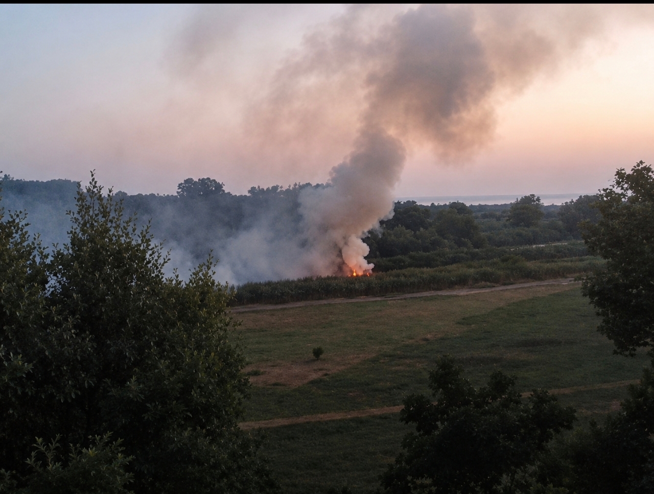 incendio gioia tauro