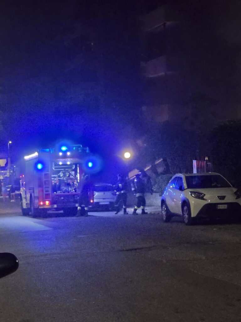incendio reggio calabria notte