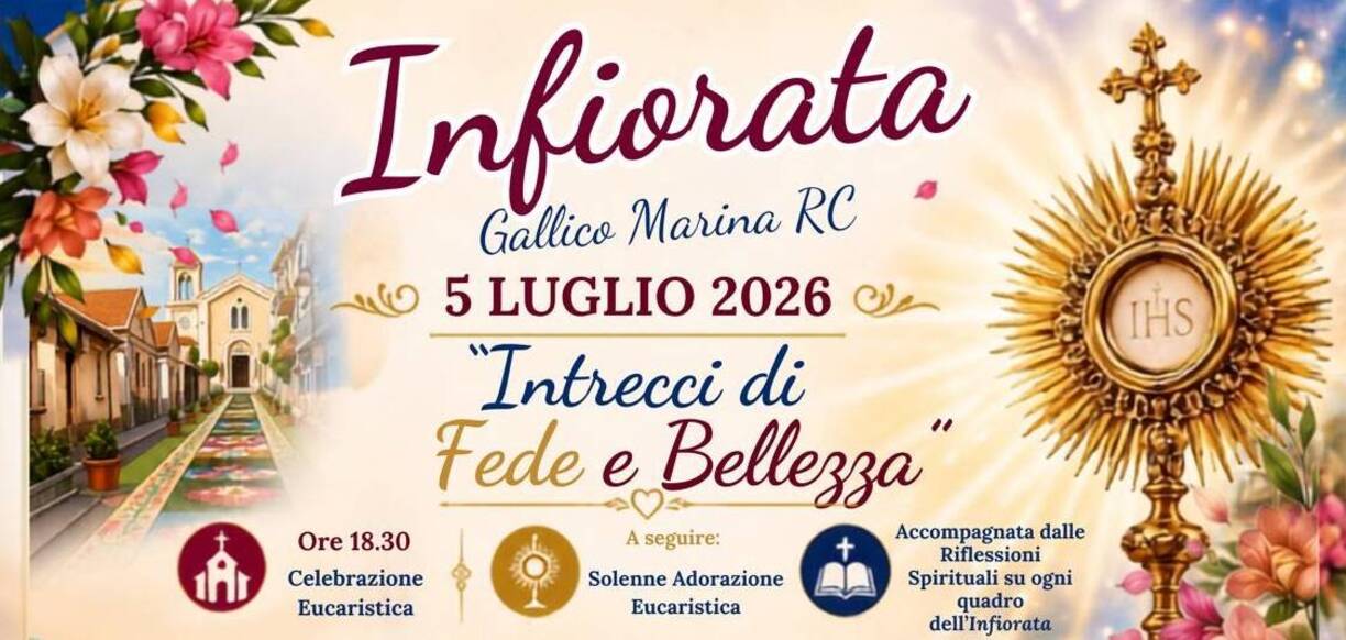 infiorata di gallico