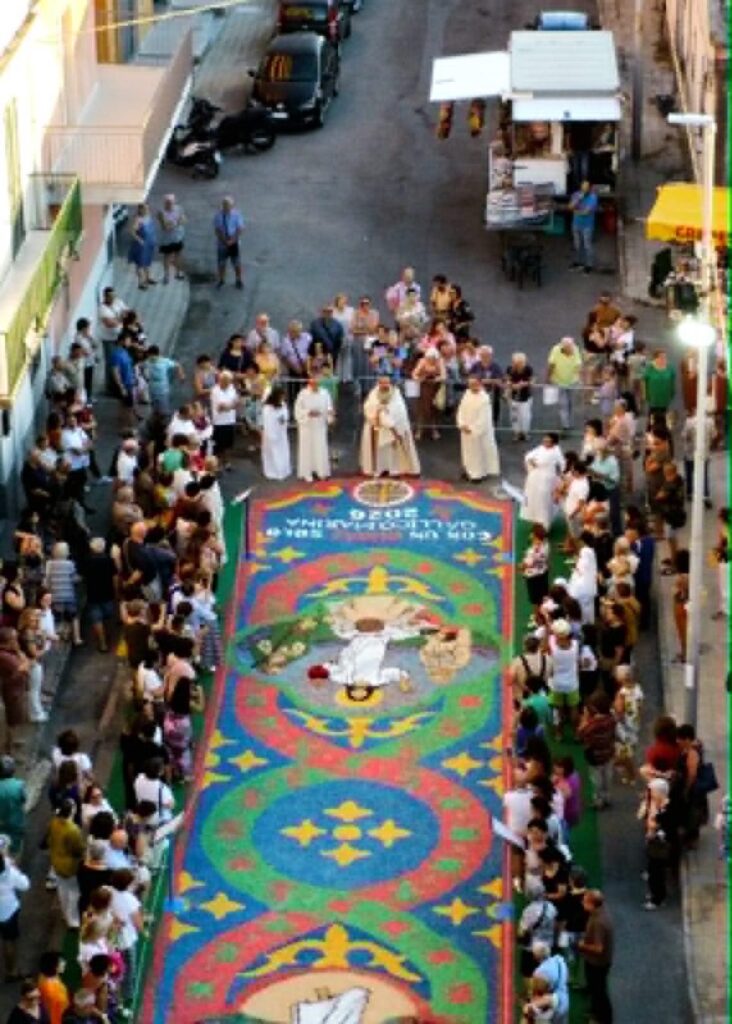 infiorata gallico