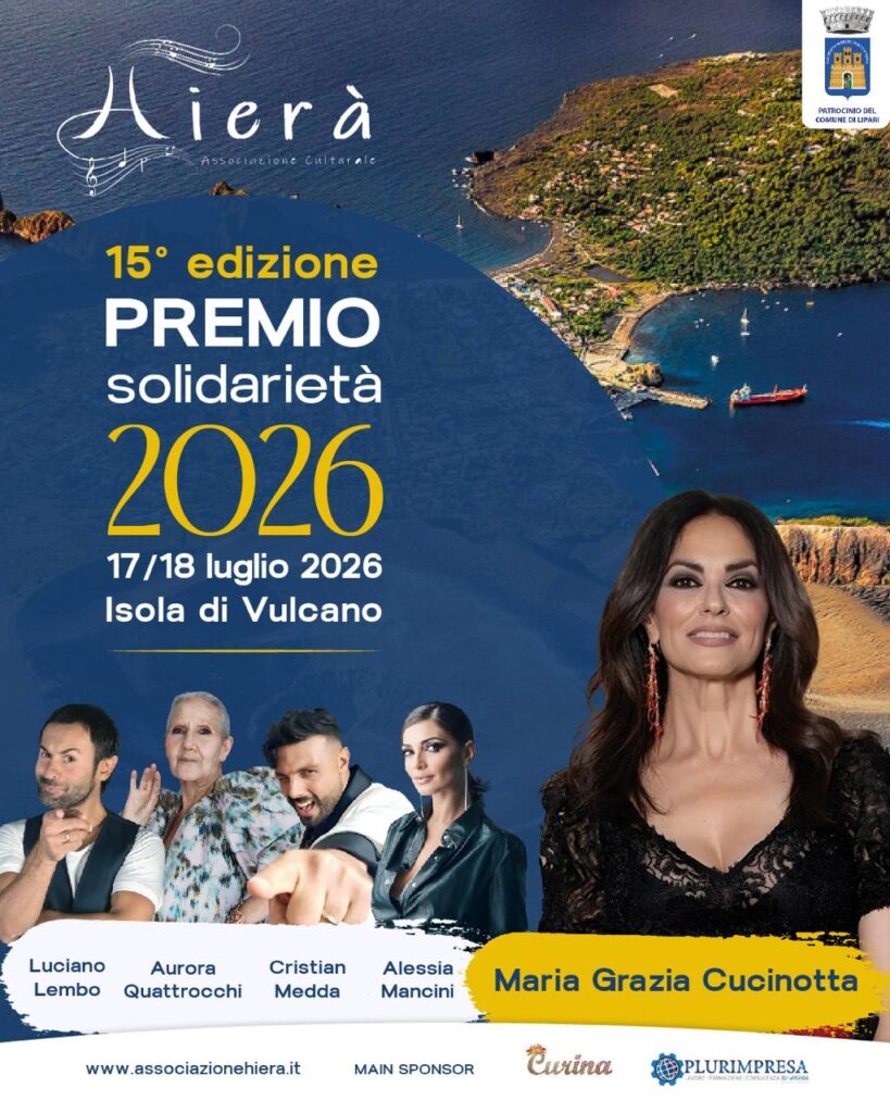 locandina premio solidarietà vulcano