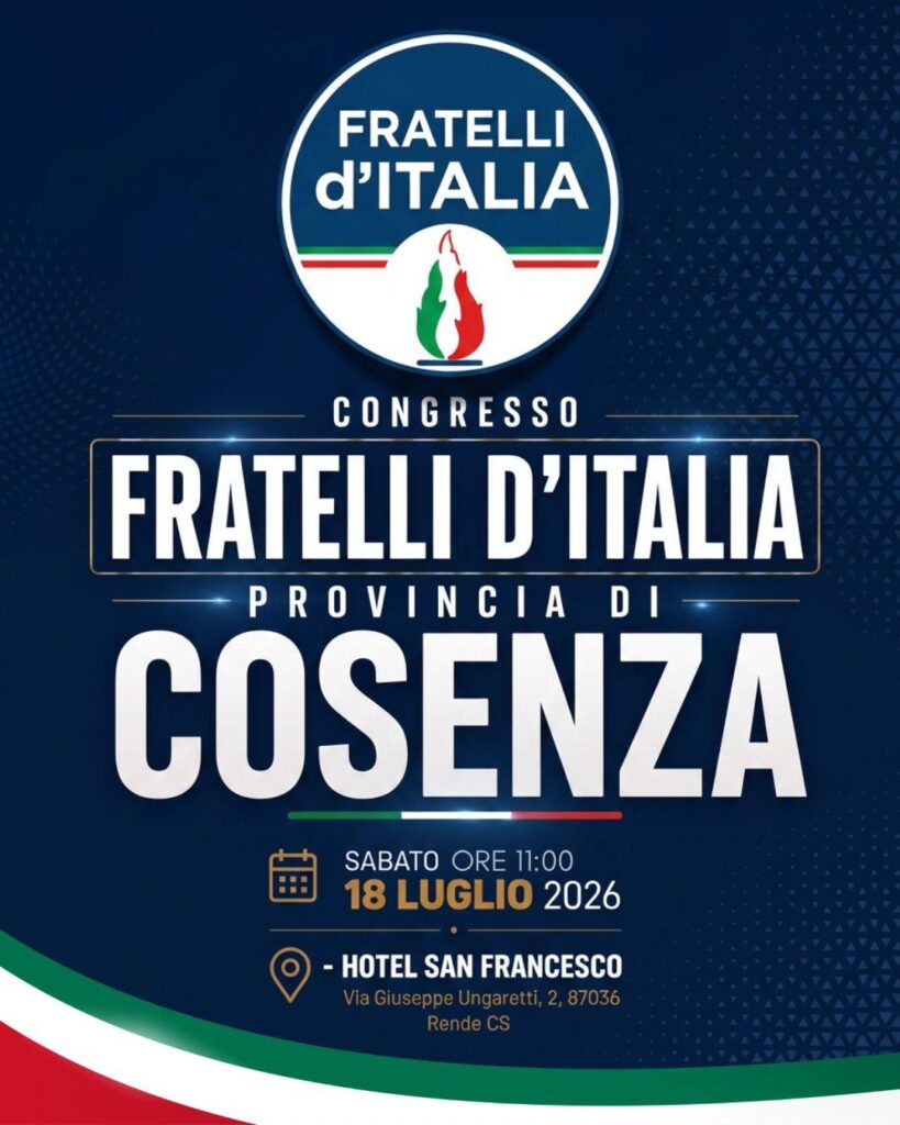 locandina presentazione evento fratelli d'italia