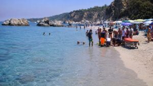 malore in spiaggia