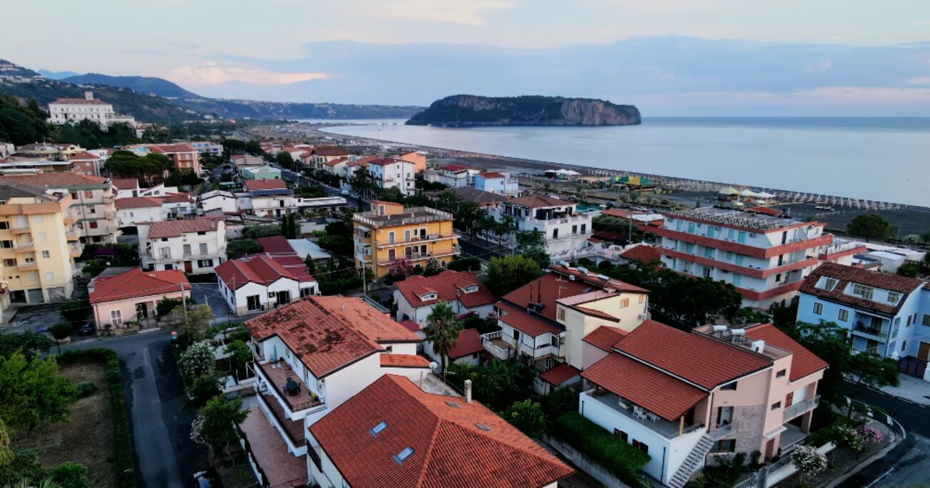 praia a mare dall’alto