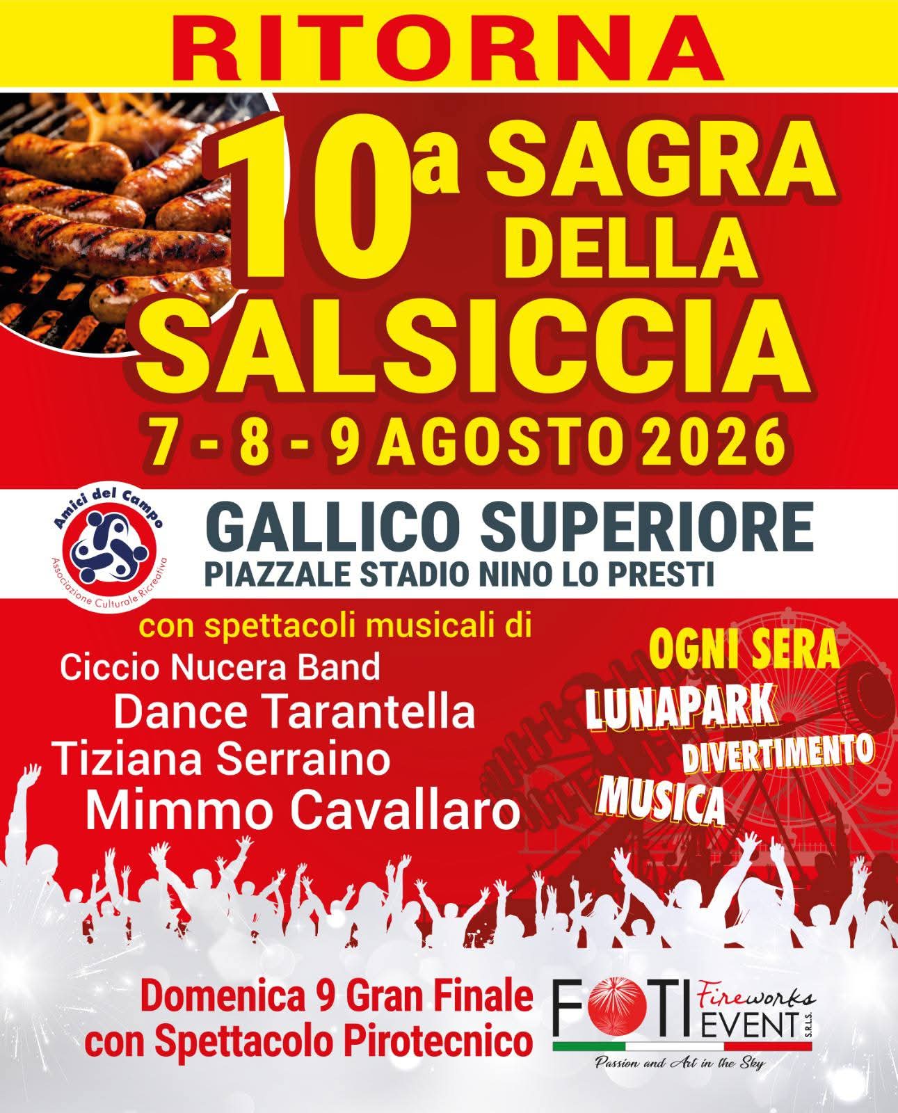 sagra salsiccia gallico