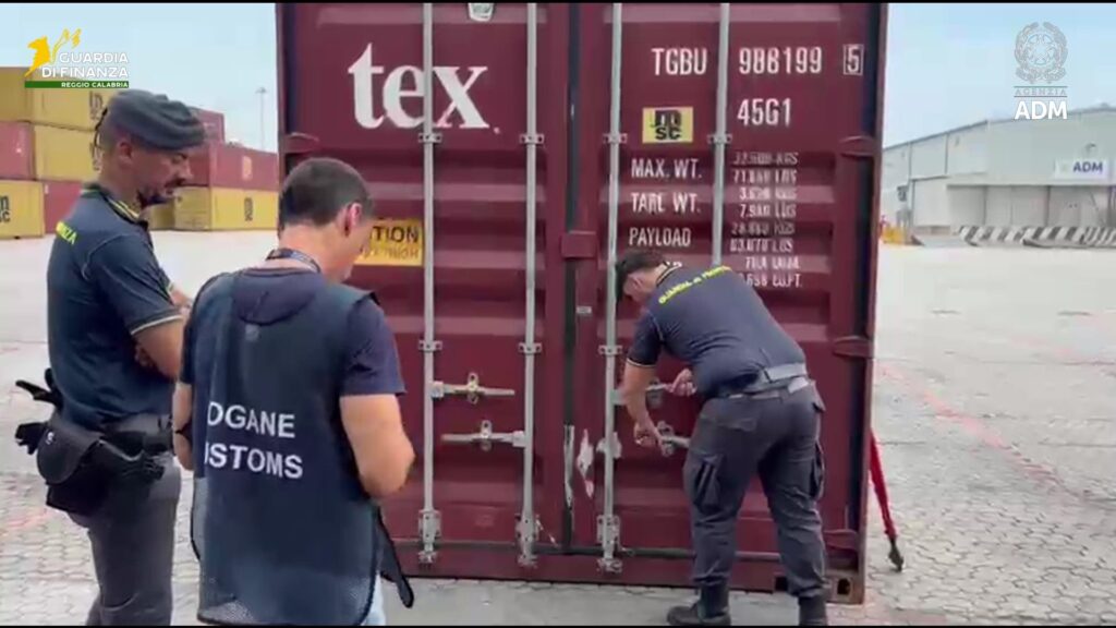 sequestro porto gioia tauro (