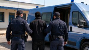 straniero espulso dalla polizia