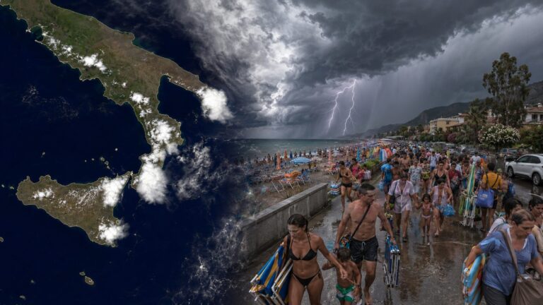 Allerta Meteo ferragosto calabria sicilia