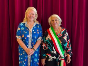 Ambasciatrice della Grecia in Italia e vice sindaco Maria Grazia Arena