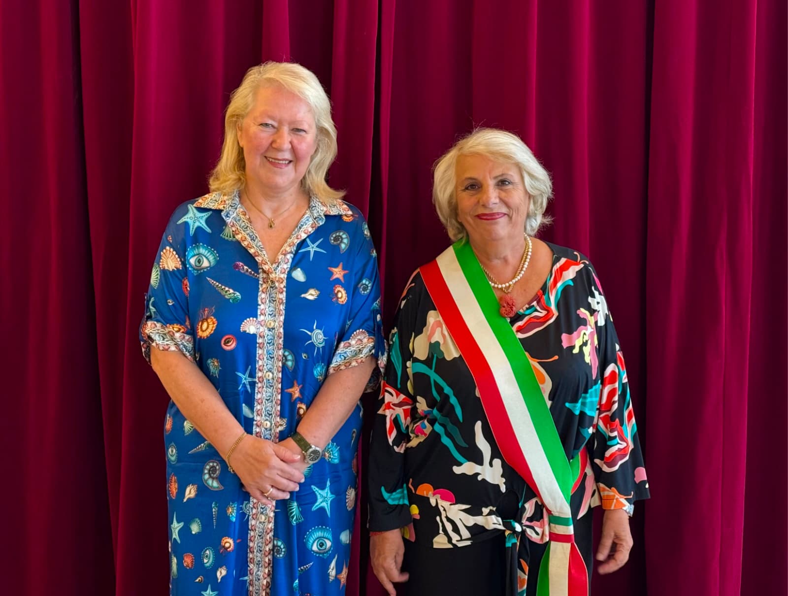 Ambasciatrice della Grecia in Italia e vice sindaco Maria Grazia Arena