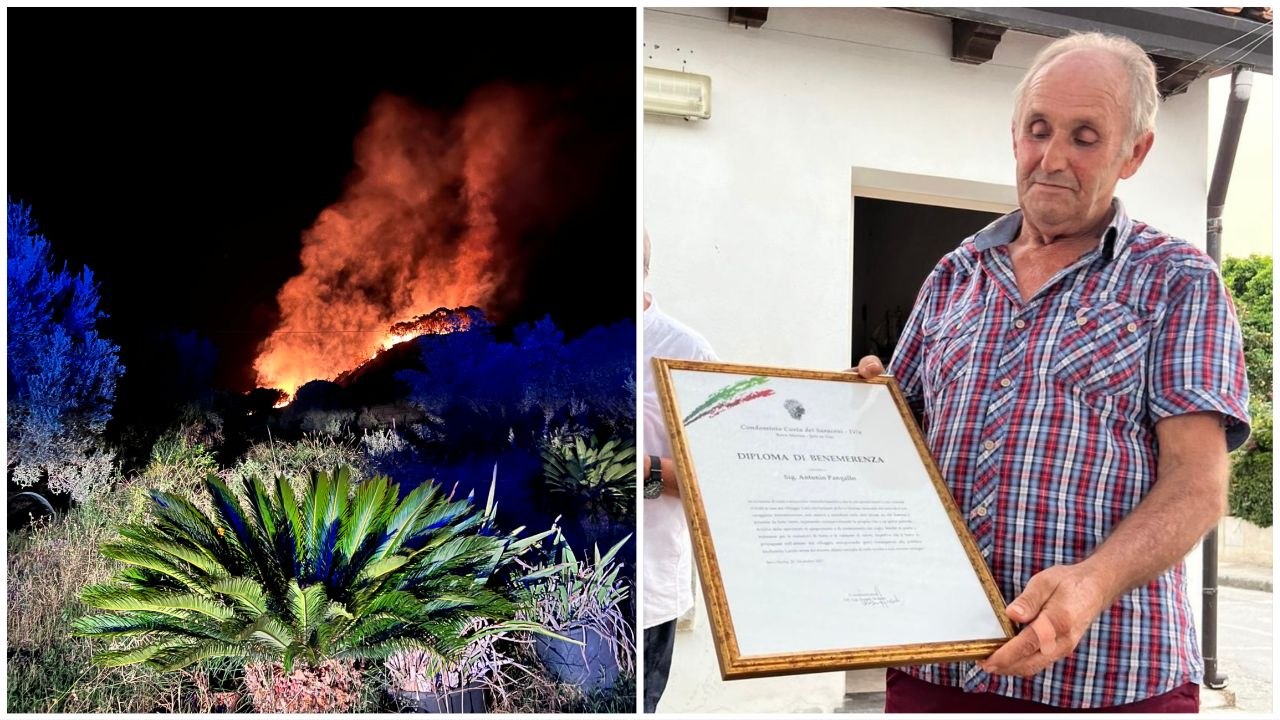 Antonio Pangallo Diploma di Benemerenza